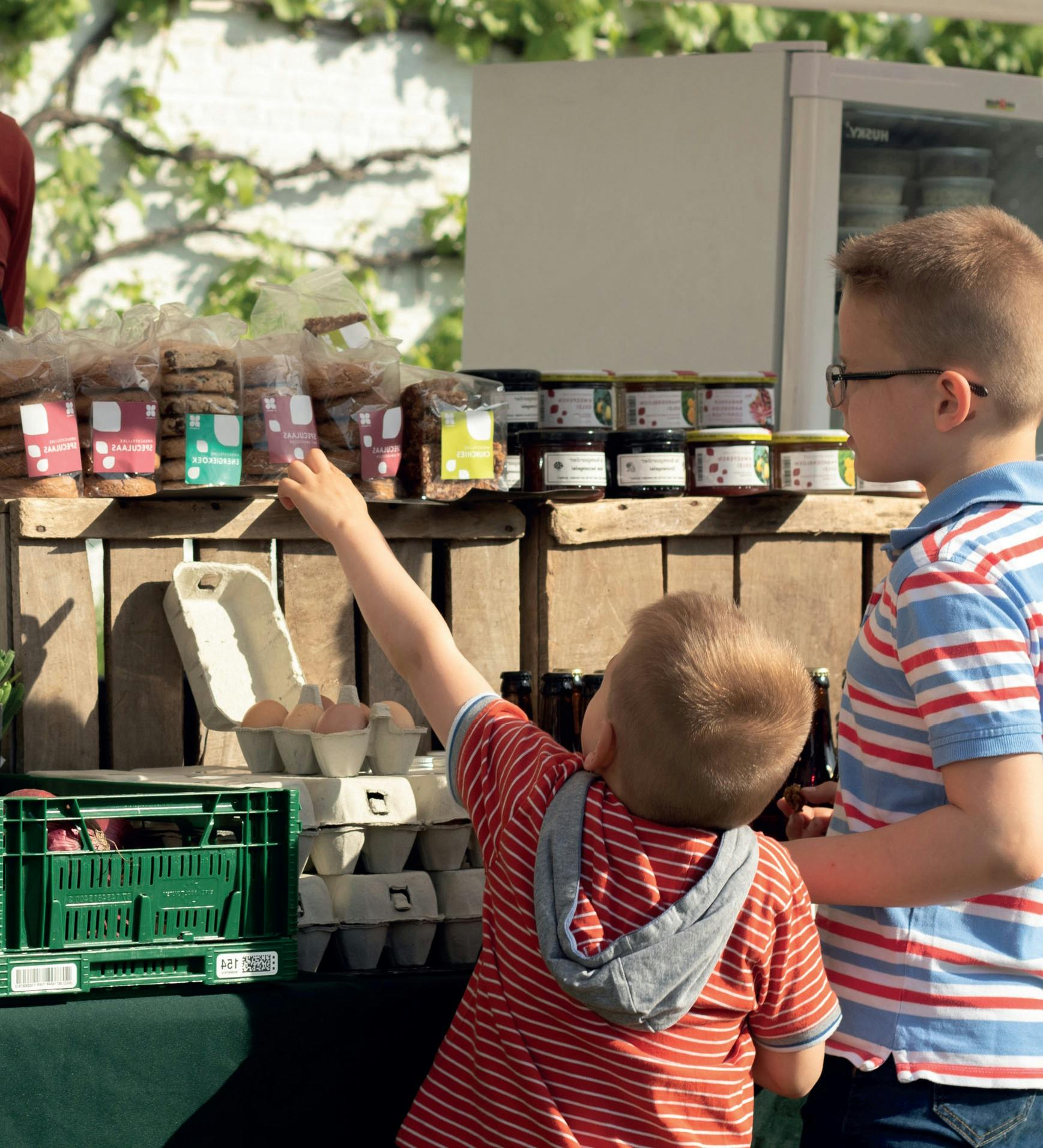 Lokaal lekkers kopen op de Vinnemarkt Lokaal lekkers kopen op de Vinnemarkt