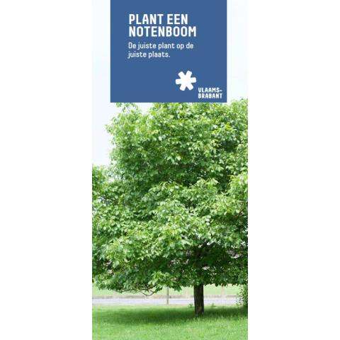 Cover Plant een notenboom tuinfolder 2025